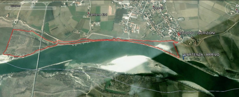 Dosolo (MN), percorso gara mountain bike